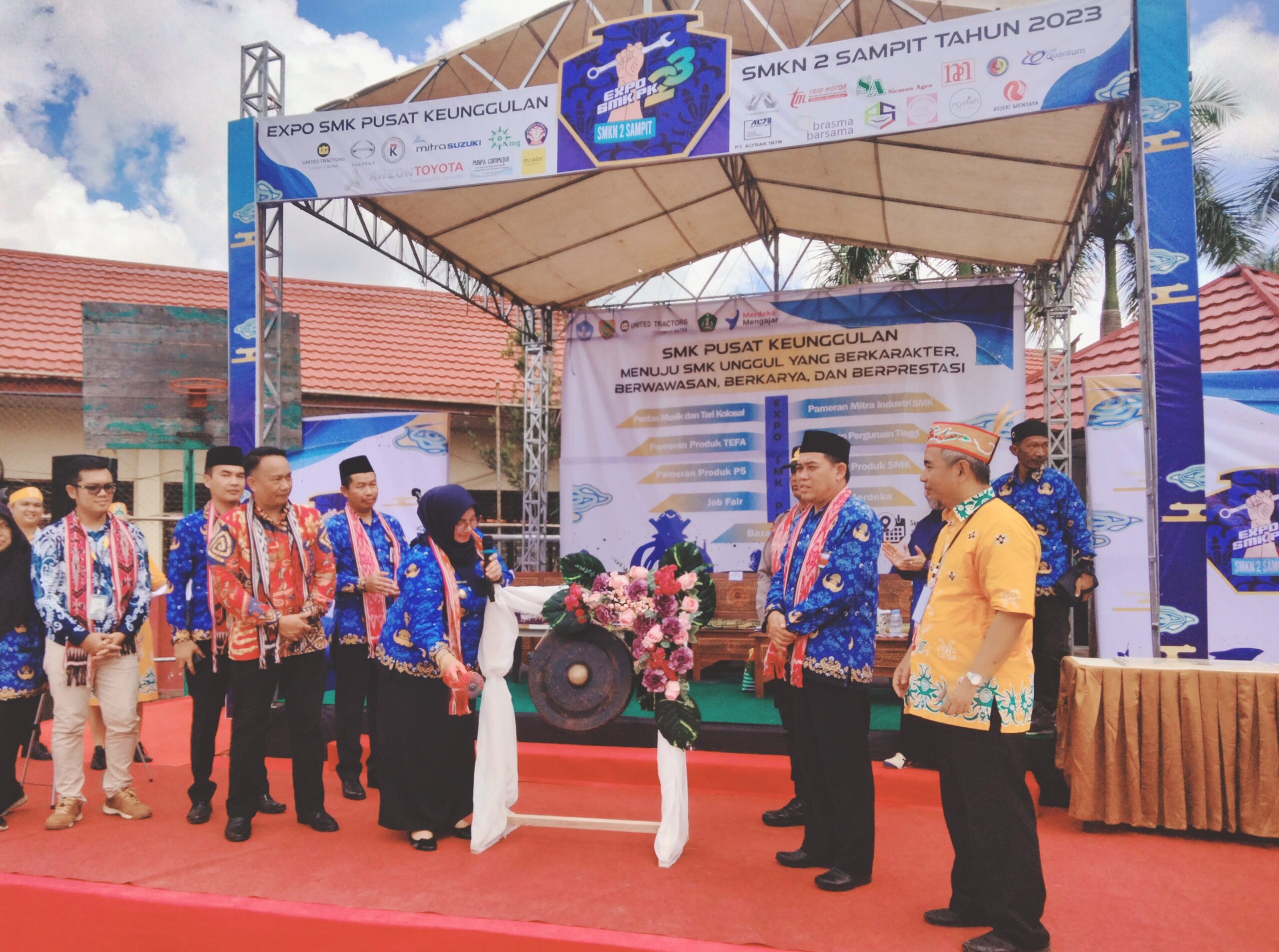 Pemkab Kotim Apresiasi SMK Negeri 2 Sampit Jadi SMK PK Satu Satunya Di