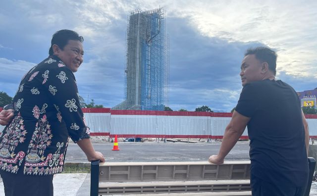 Pembangunan Bundaran Besar Palangka Raya Capai 98 Persen | Berita Sampit