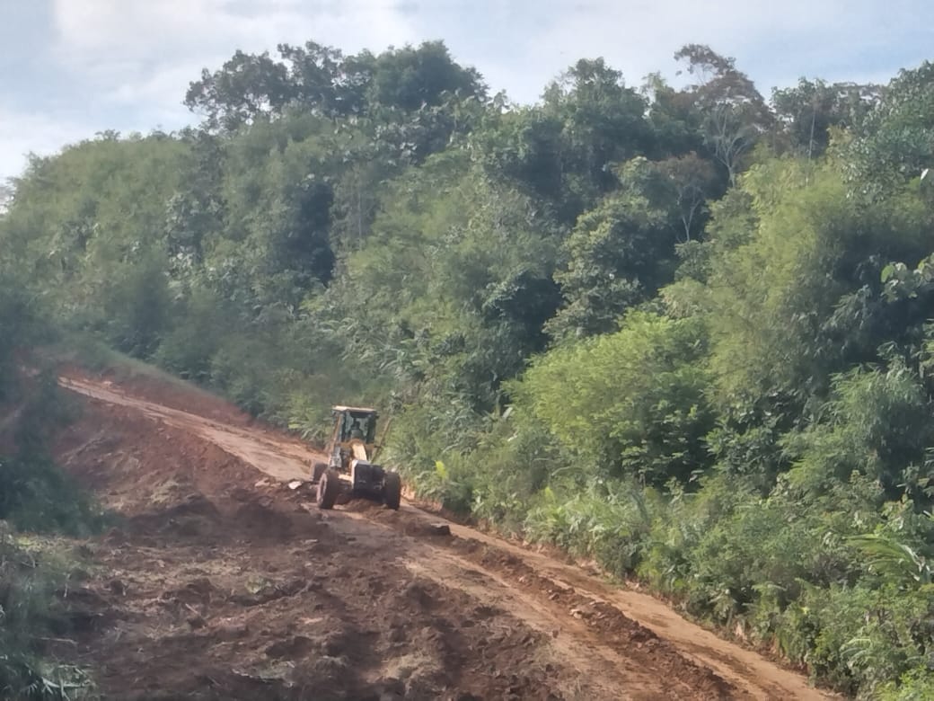 Kendala di Lokasi Bukan Halangan bagi Satgas TMMD Kodim 1017/Lmd