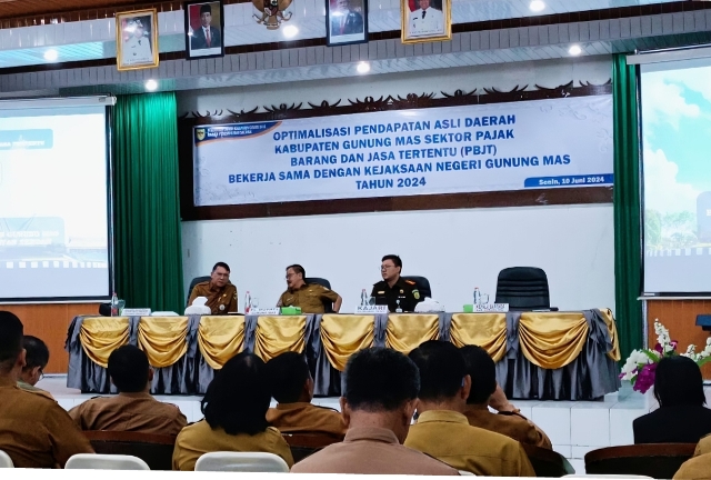 Upaya Tingkatkan Kepatuhan dan PAD, Kajari Gunung Mas Bantu Pemerintah Berikan Pemahaman Kepada Wajib Pajak Sektor PBJT