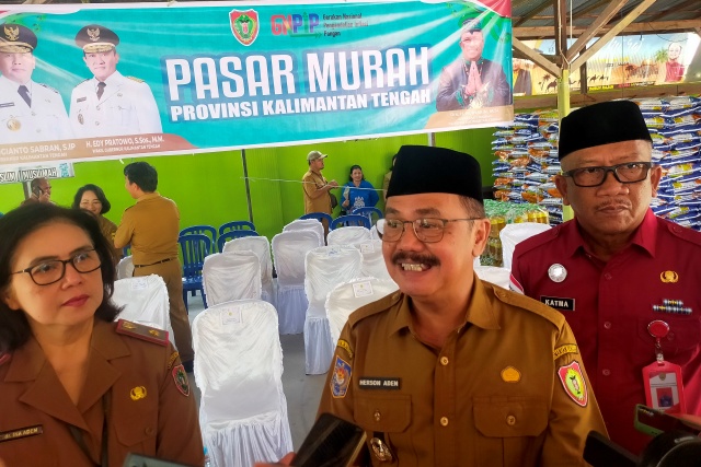 Gunung Mas Terima Ribuan Paket Sembako Murah dari Pemprov Kalteng