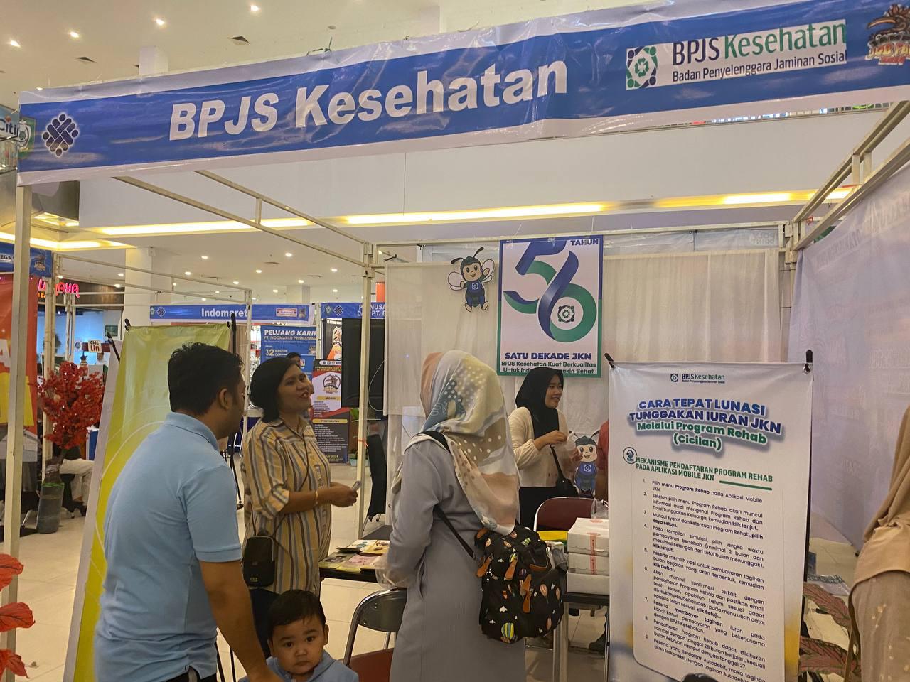 BPJS Kesehatan Buka Layanan di Ajang Sampit Job Fair 2024