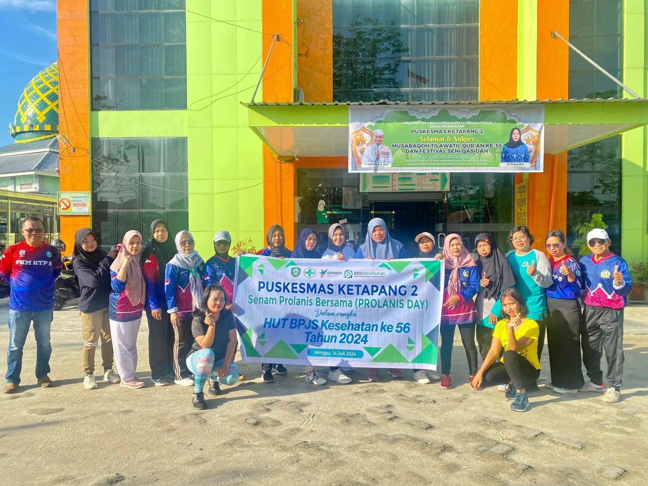 Prolanis Day ikut meriahkan HUT BPJS Kesehatan Ke -56