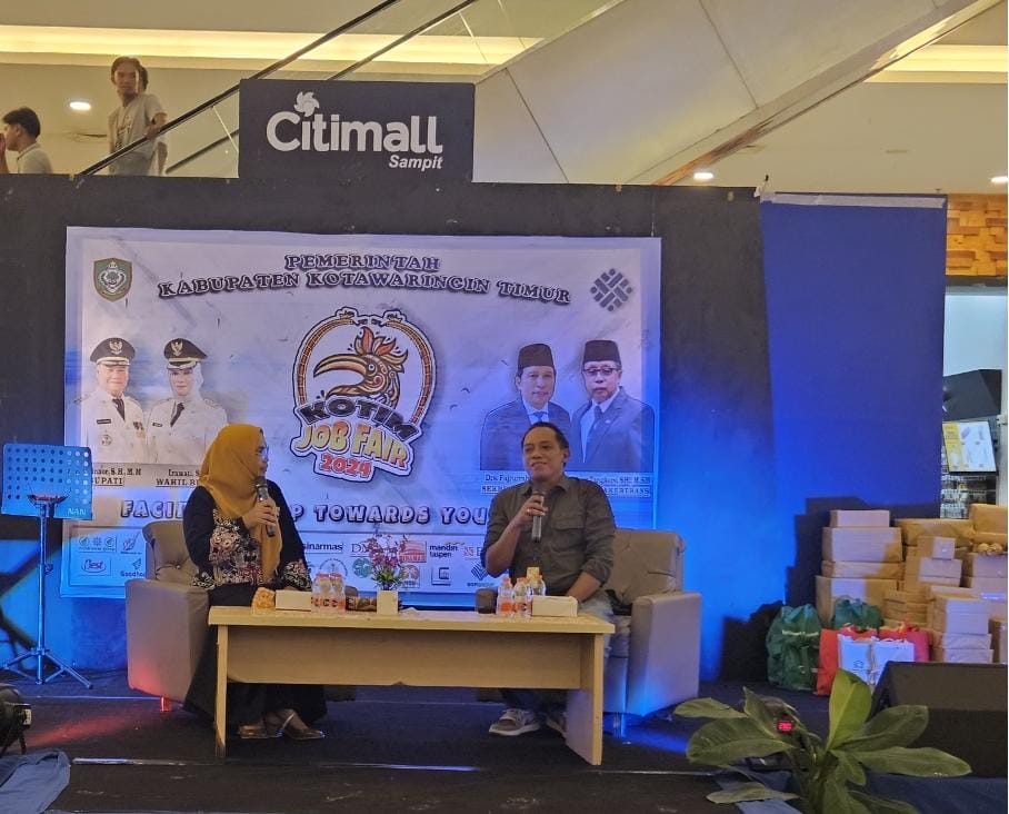 BPJS Ketenagakerjaan Sampit sosialisasikan Pentingnya Perlindungan Bagi Pekerja di Acara Kotim Job Fair 2024