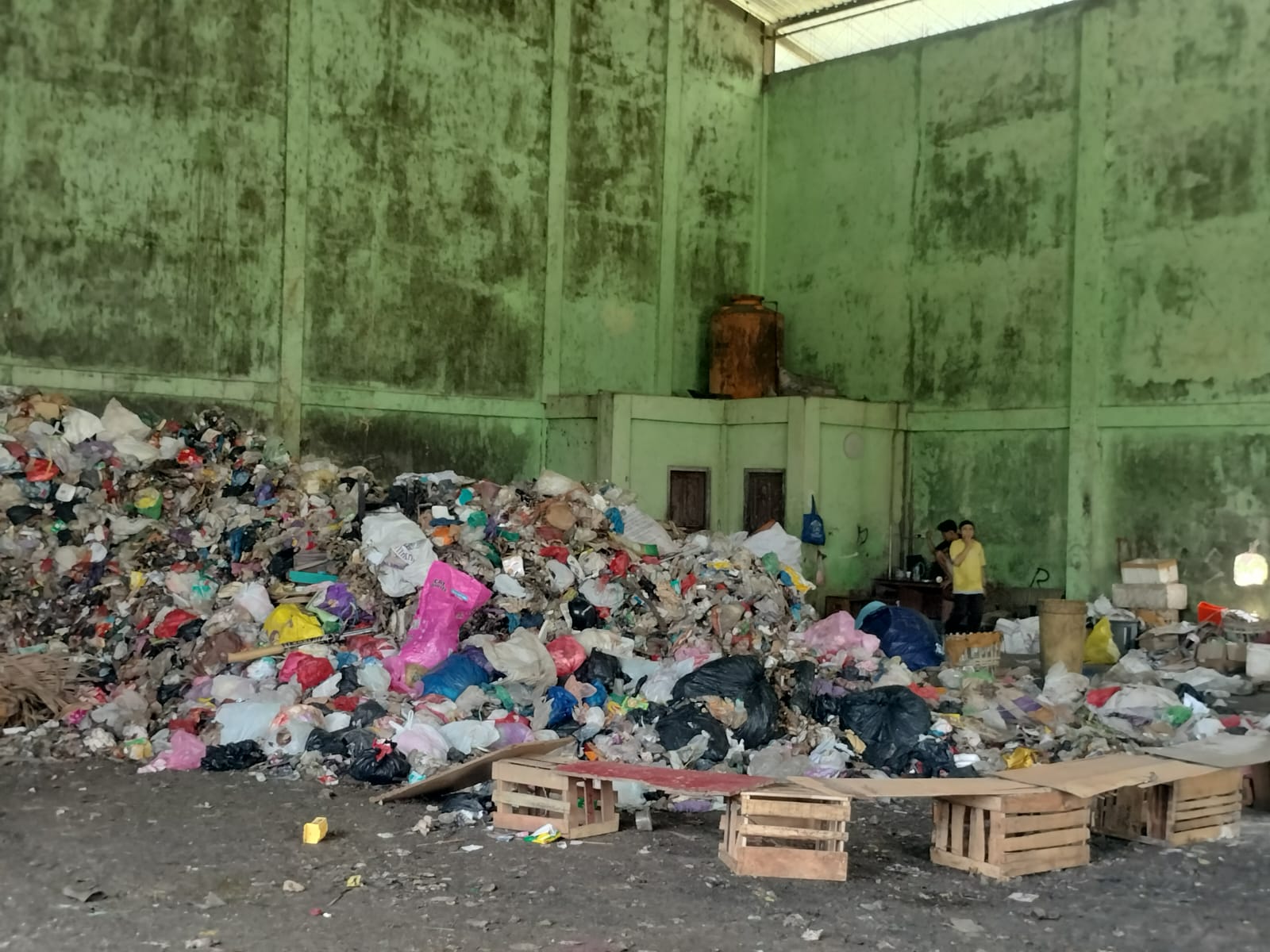 Lurah Baamang Hulu Sedang Usulkan Pengadaan Depo Sampah