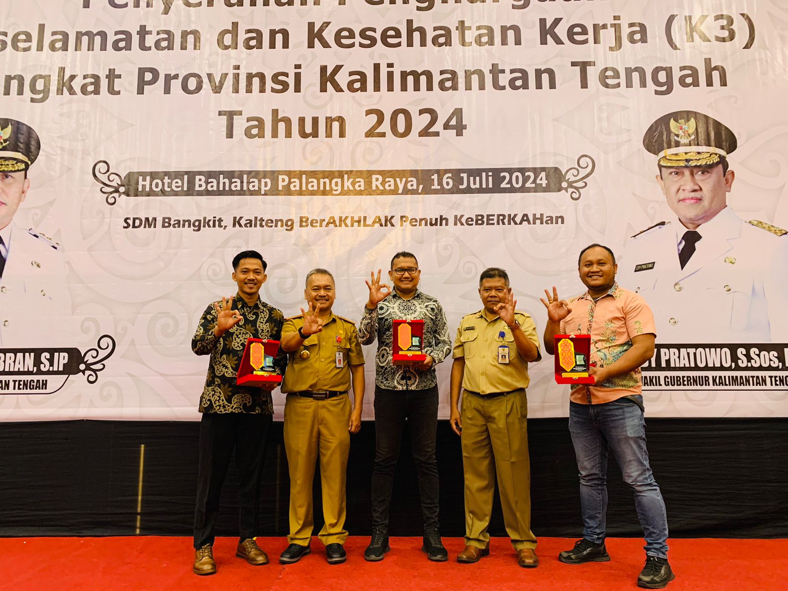 PT Unggul Lestari Raih Zero Accident Award 2024