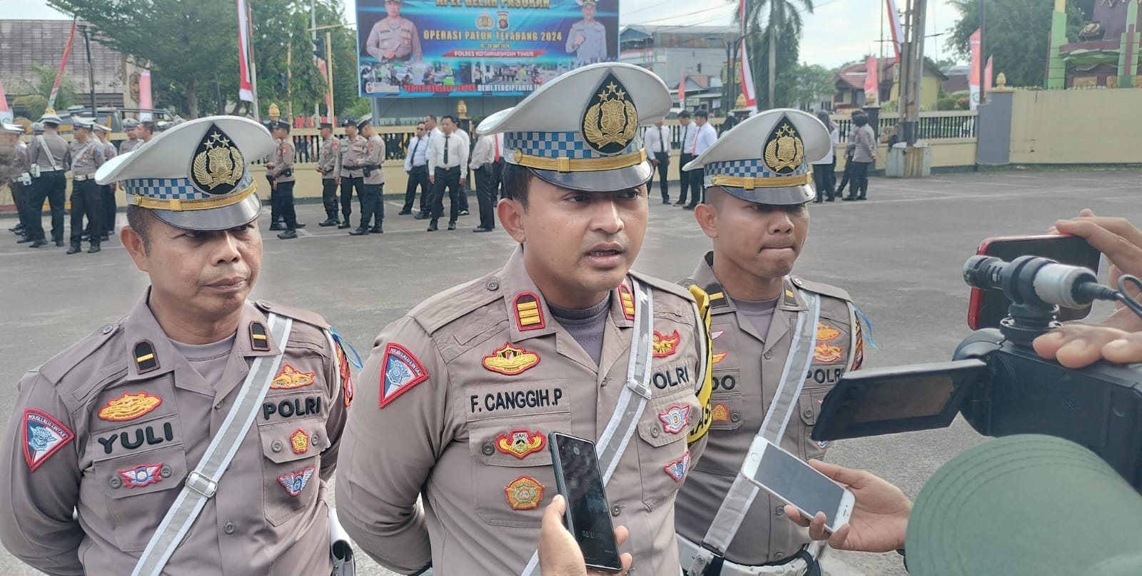 Satlantas Polres Kotim Akan Tertibkan Angkutan Berat yang Masuk Kota