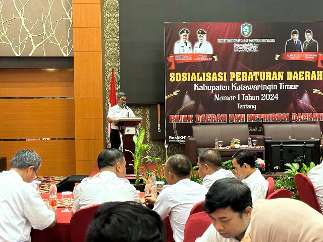 Sosialisasi Perda Pajak dan Retribusi Daerah, Upaya Pemkab Kotim Atasi Potensi Kehilangan PAD