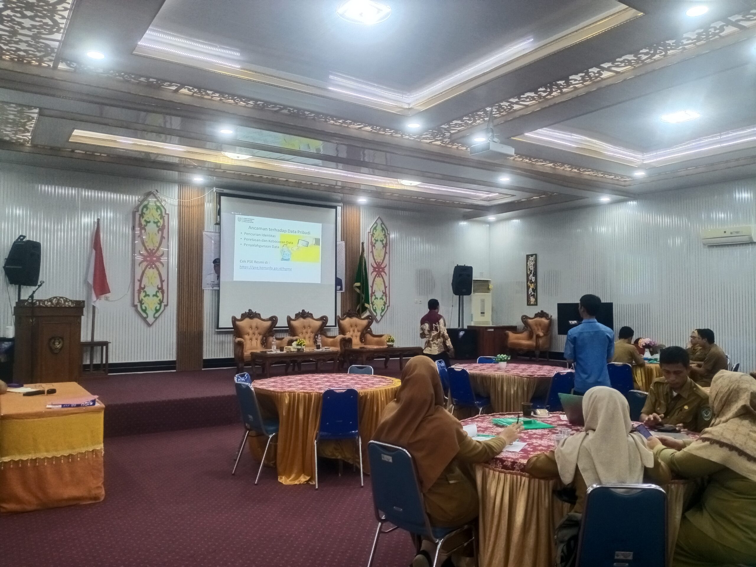 Diskominfo Seruyan Gelar Sosialisasi dan Bimtek Terkait Keterbukaan Informasi Publik